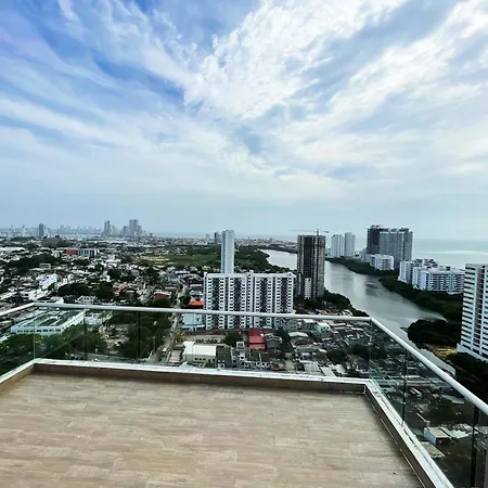 Apartamento Mirador Del Cielo Piso 19 Cartagena